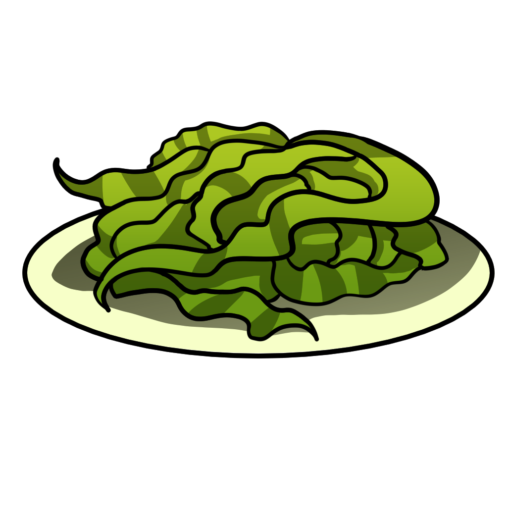 Salad with wakame
