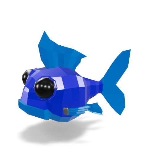 Goldfish Blue