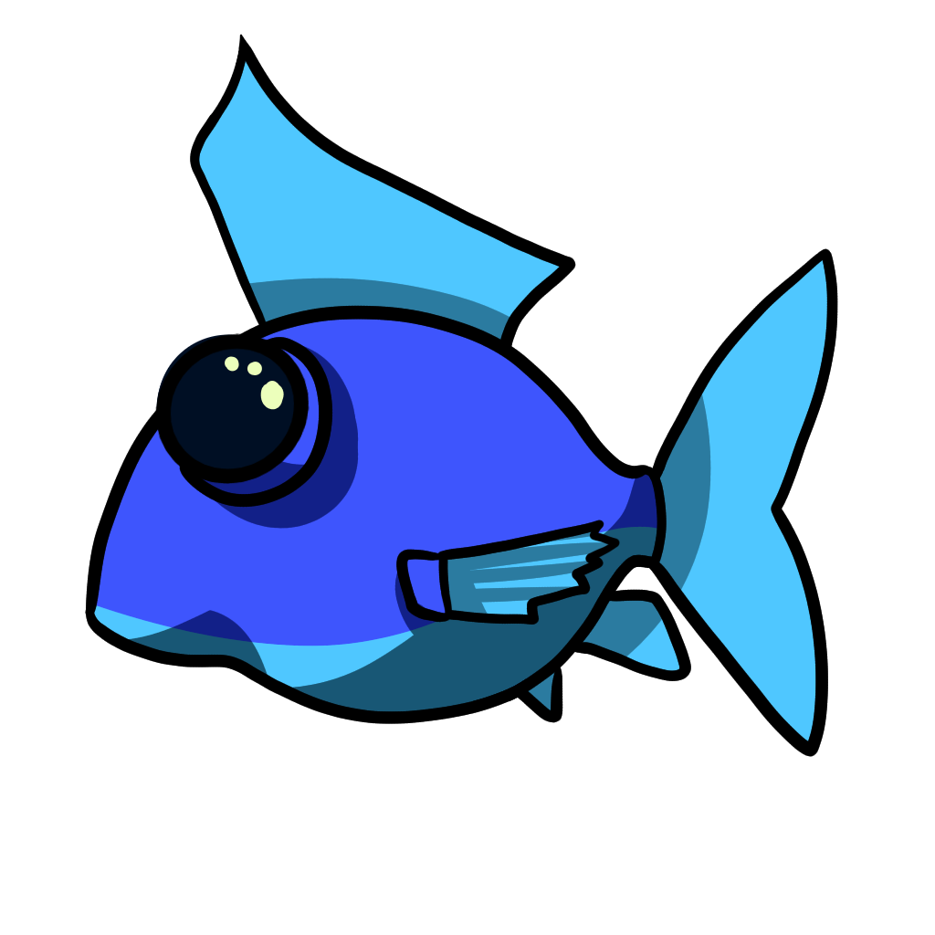 Goldfish Blue