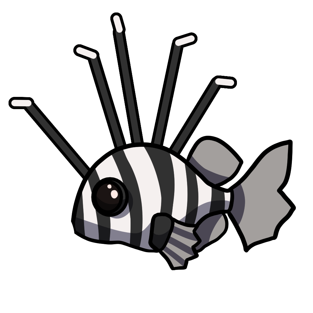 Lionfish Black
