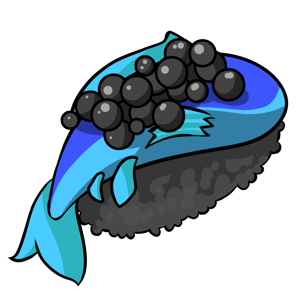 Blue Goldfish Sushi