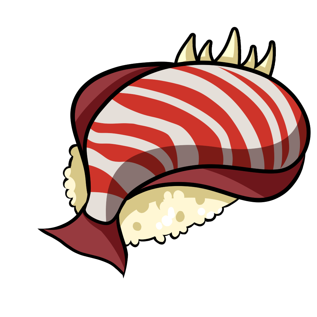 Zebra Flatfish Sushi
